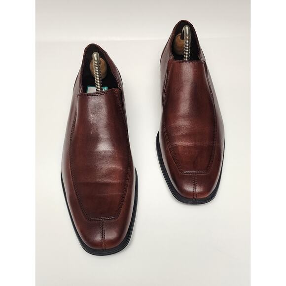 Cole Haan Shoes Men's Brown Slip-On Casual Dress Loafer Shoes Size 9.5 M - Picture 6 of 11